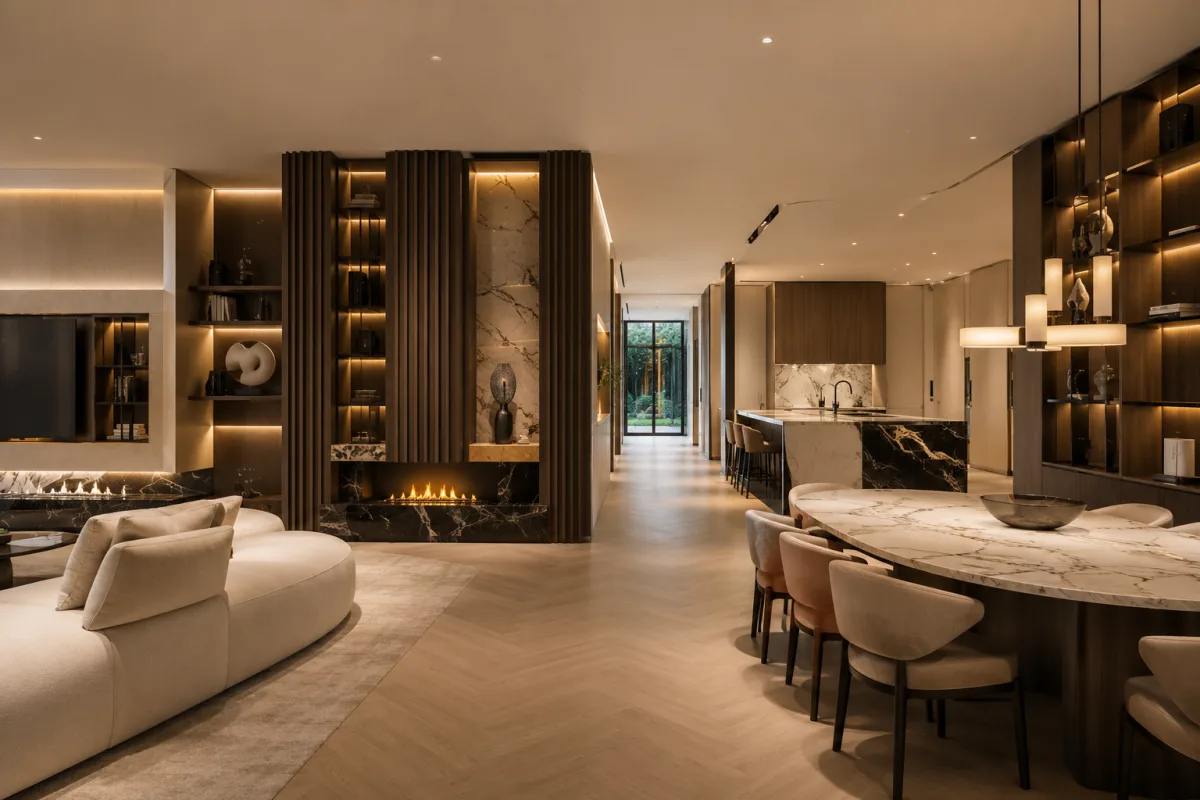 Fit-out of an exceptional private interior
